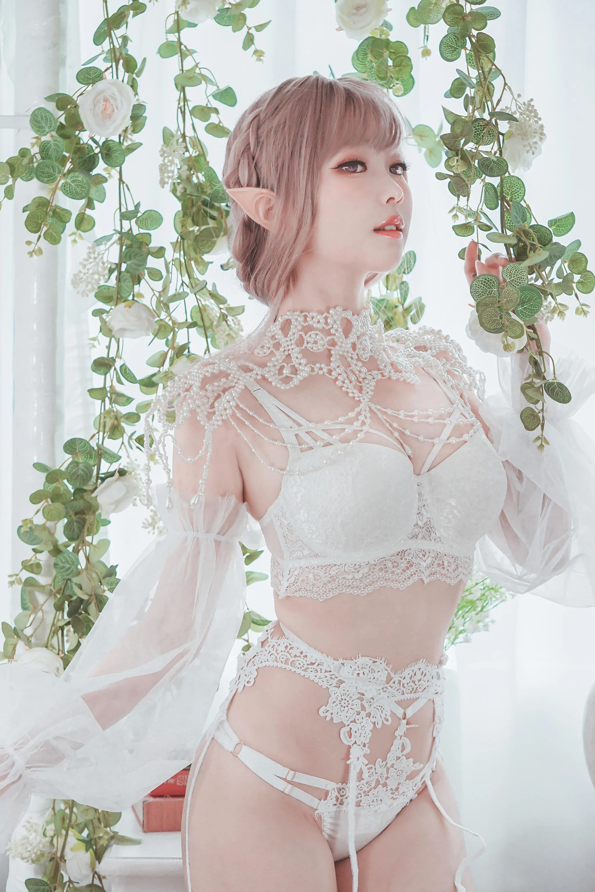 ElyEE子 – NO.87 Bride  Lingerie [65P]插图4